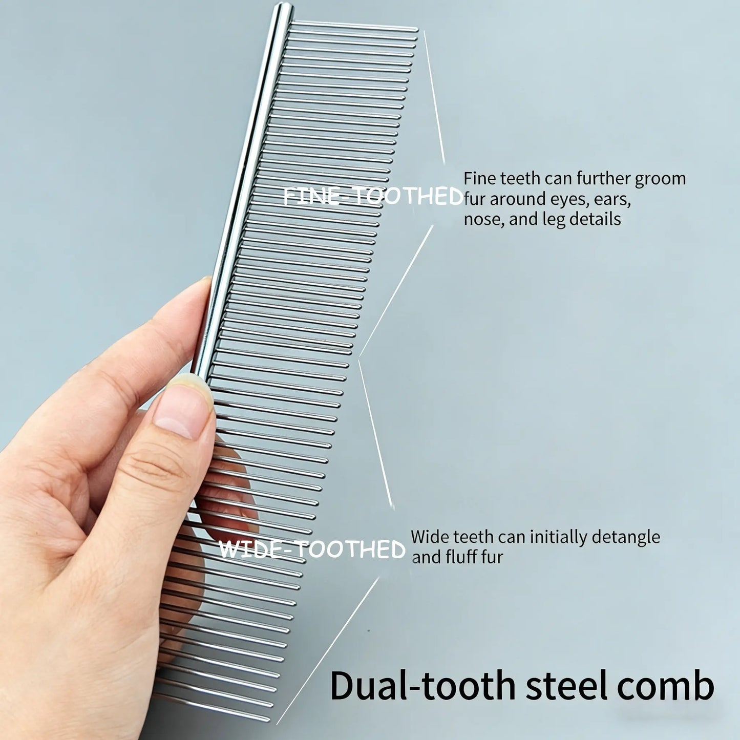4PCS Pet Groomer Tools Shedding Grooming Kit 