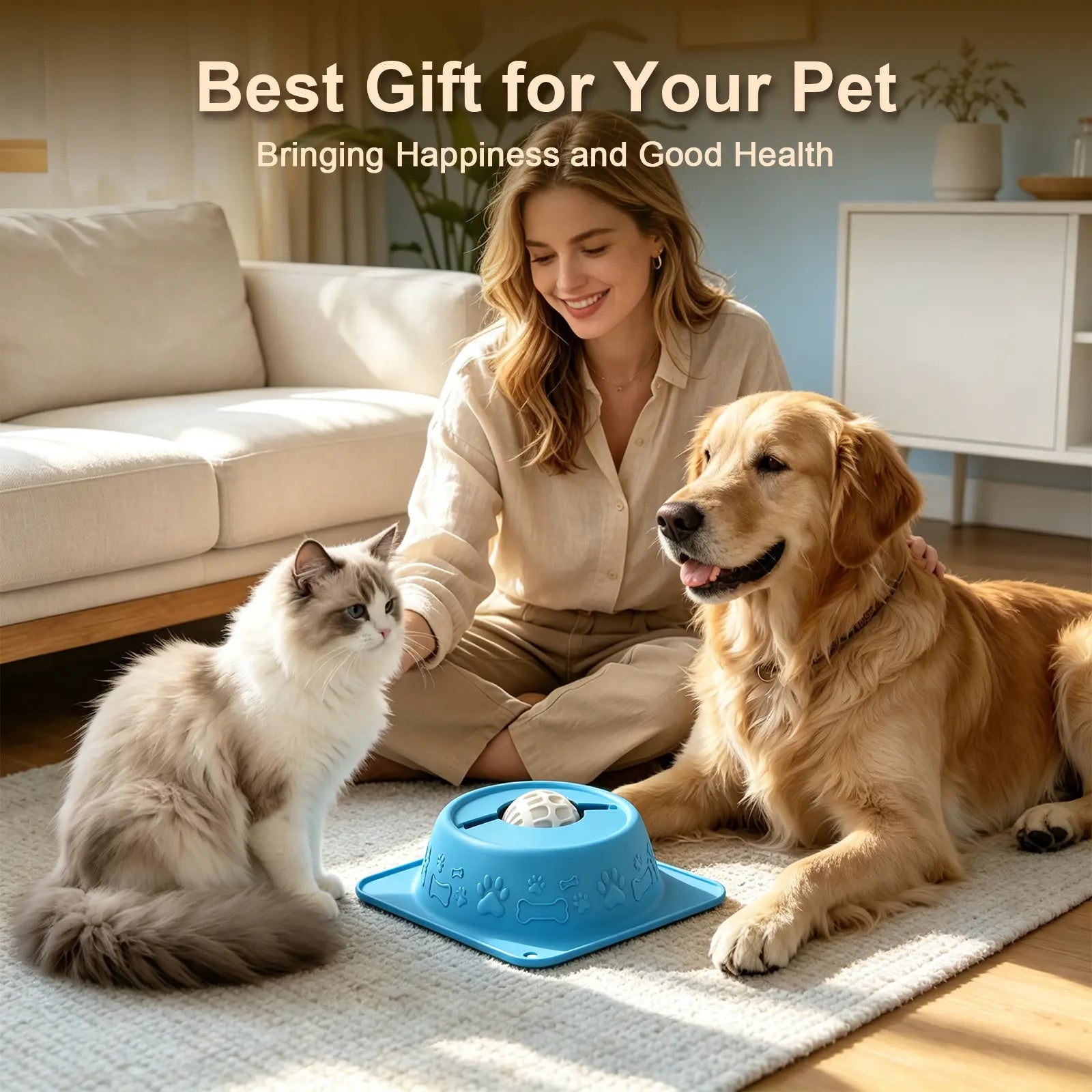 Dog & Cat Lick Bowl for Wet Treats